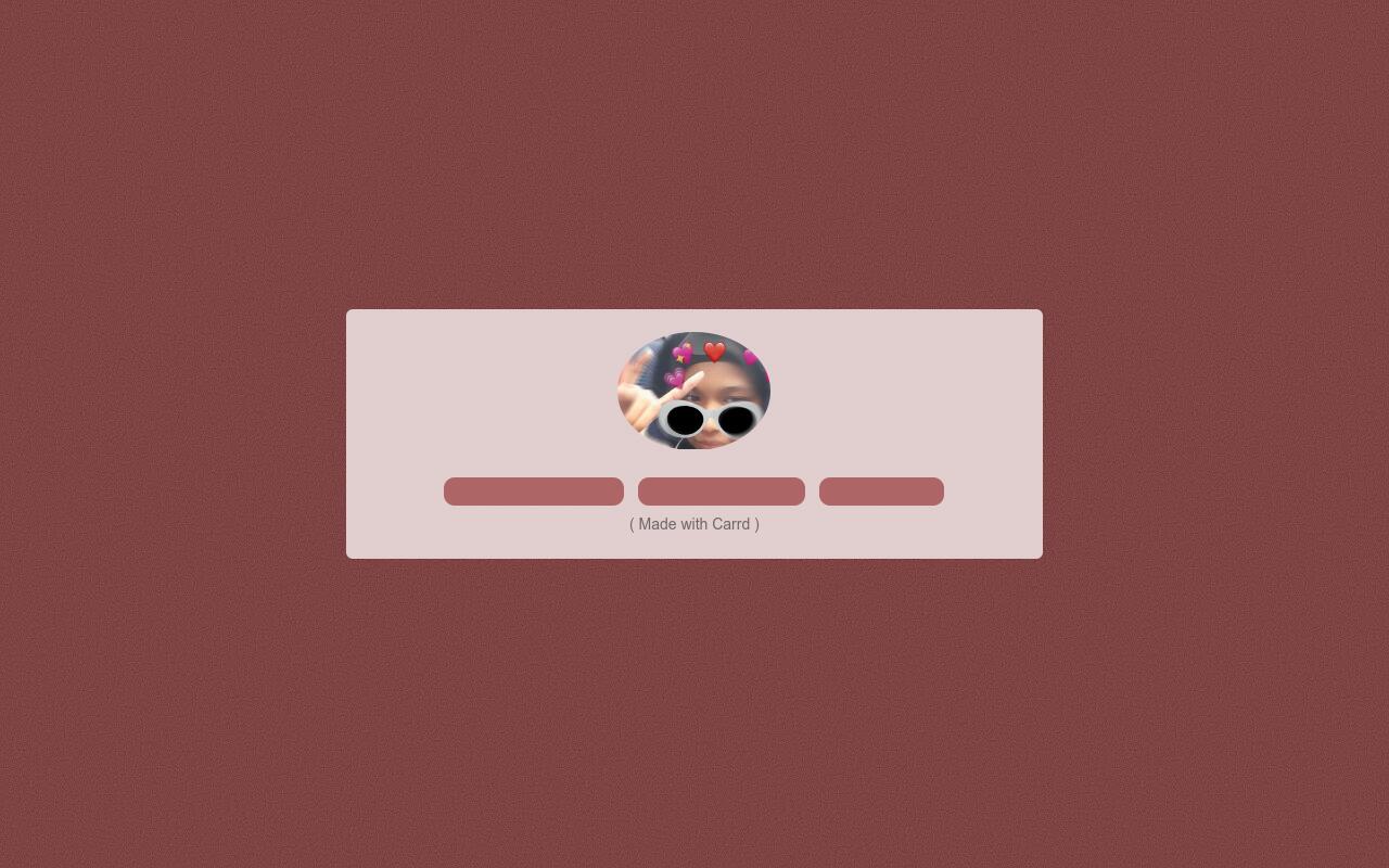 Carrd profile picture for @als